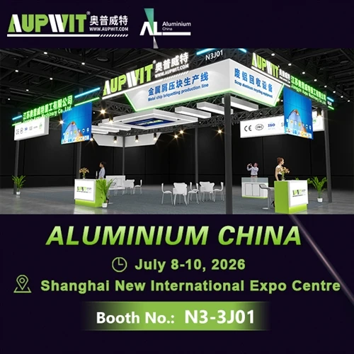 AUPWIT Showcases Green Aluminum Briquetting Line At Aluminium China 2026